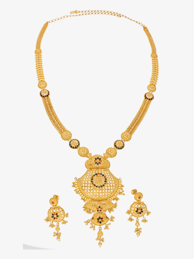 Calcutta Necklace Set Wt - Necklace, transparent png download