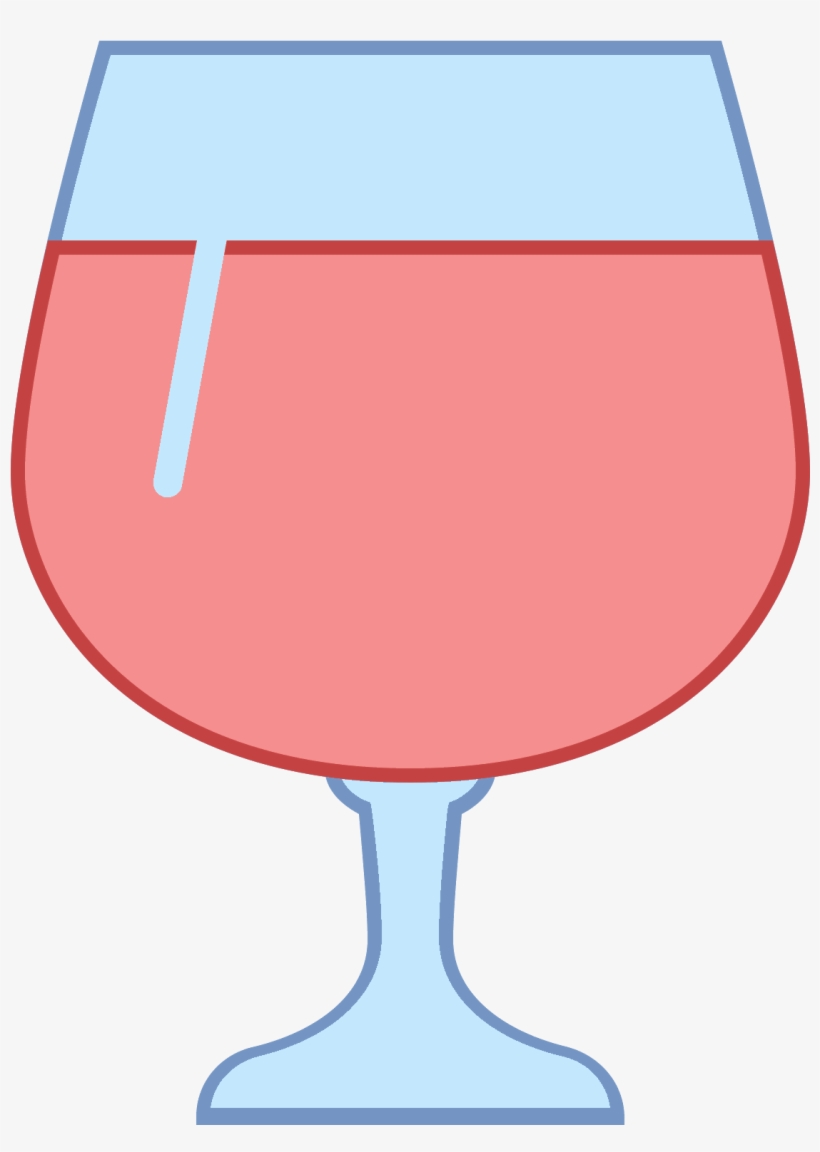 Copa De Vino Icon - Wine Glass, transparent png download