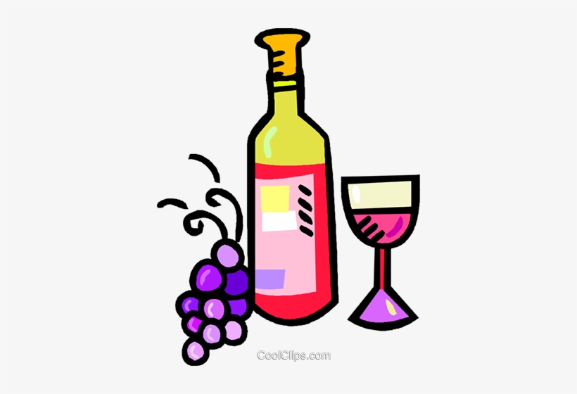 Botella De Vino, Copa De Vino Y Las Uvas Libres De - Don't Like Keeping Things Bottled Up! Journal, transparent png download