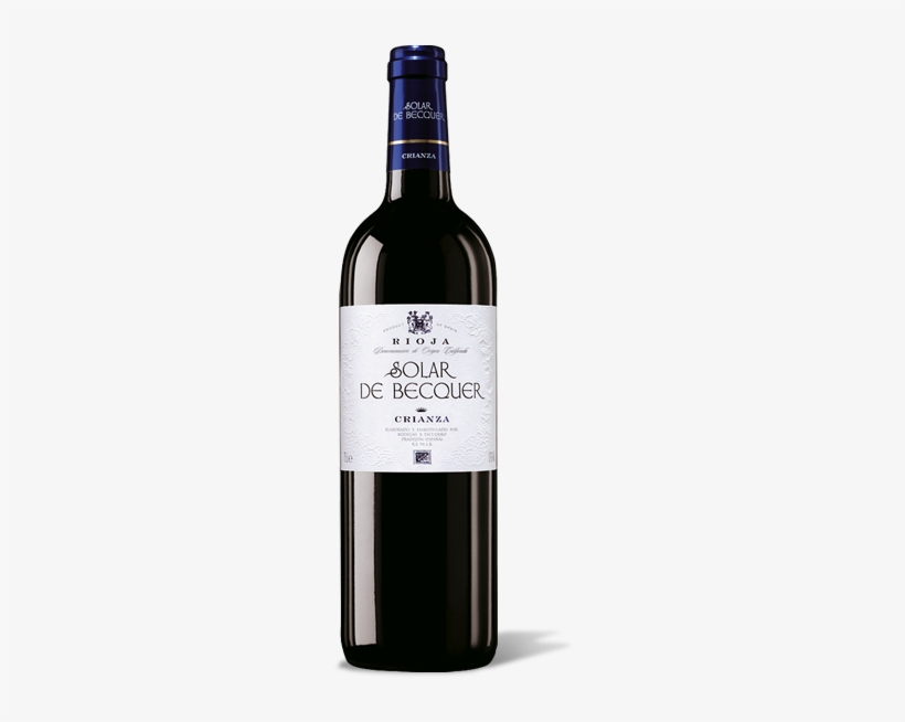 Sombra Botella Solar De Becquer Crianza - Vino Solar De Becquer, transparent png download