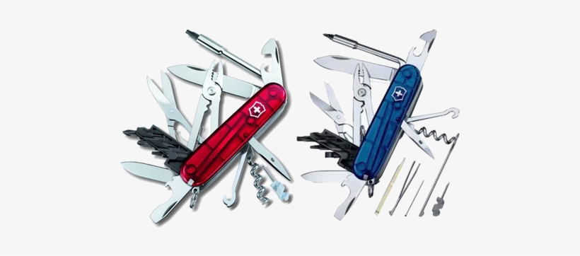 Victorinox Cyber Tool M Swiss Army Knife - Victorinox Cybertool 34 Blue Swiss Army Knife, transparent png download