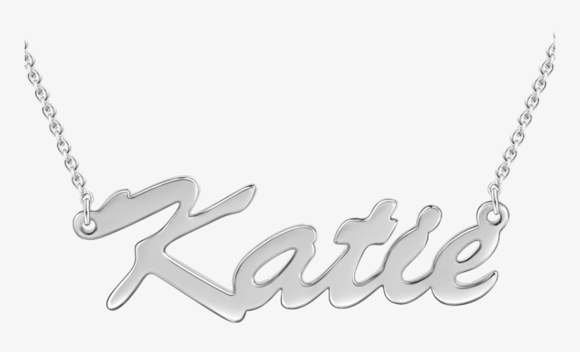 Classic Carrie Style Name Necklace Customized With, transparent png download