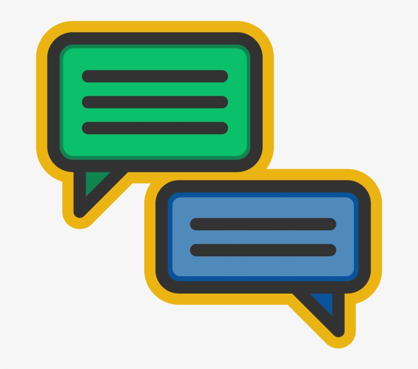 Cis Icon Talk Bubbles - Portable Network Graphics, transparent png download