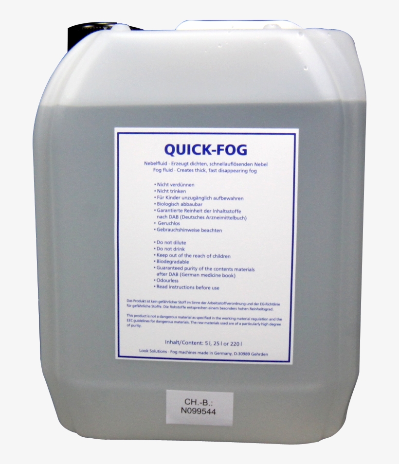 Look Solutions Fog Fluid, transparent png download