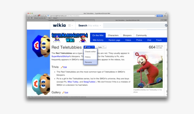 File - Rename2 - Teletubbies Po, transparent png download