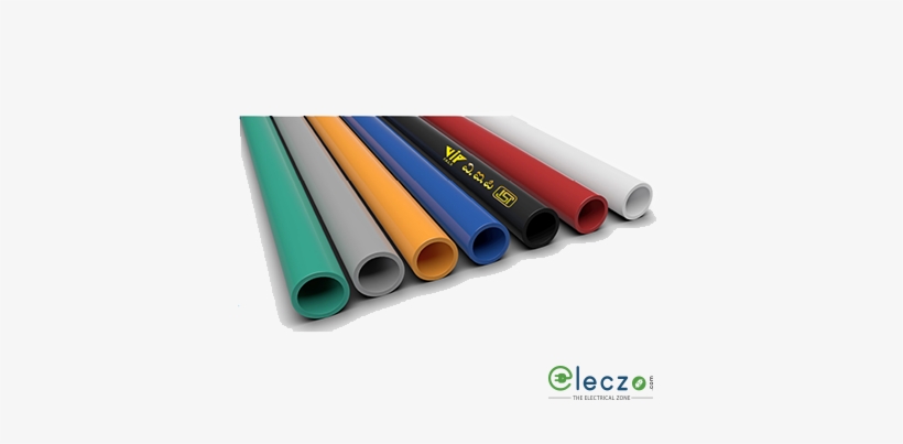 Vip Round Conduit Frls Pvc Pipe 20 Mm, Black, Lms, - Electrical Conduit, transparent png download