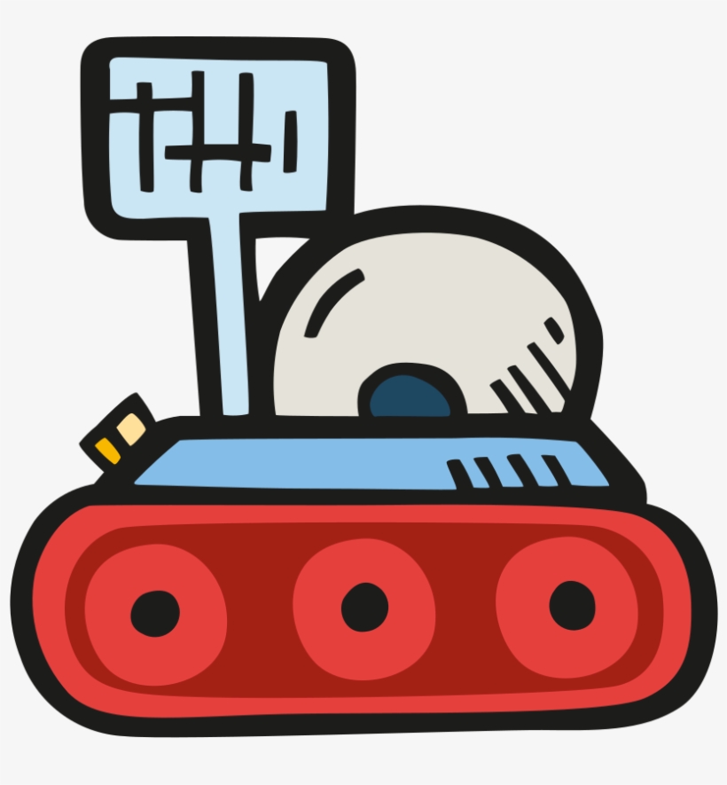 Download Svg Download Png - Space Rover Cartoon, transparent png download