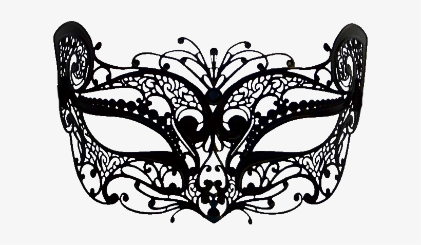 Máscaras Png - Filigree Metal Luxury Cat Mask In 4 Colours Masquerade, transparent png download