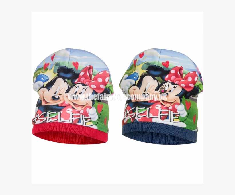Mickey & Minnie Mouse Hat, Red - Bonnet Fashionista Fille Minnie 52 Cm, transparent png download