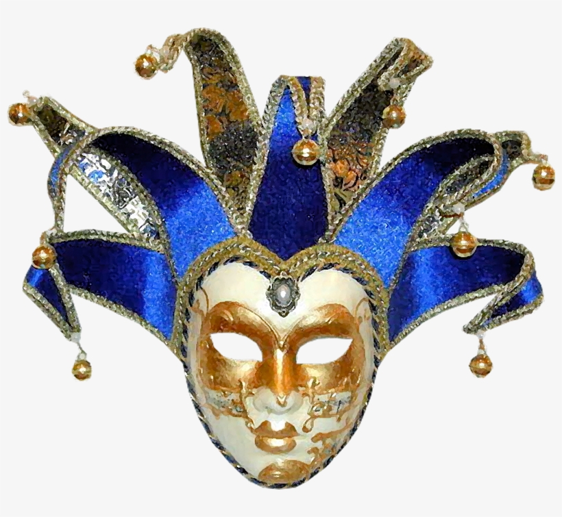 Máscaras Venecianas Y Adornos Con Cascabeles Imaginewal - Mask, transparent png download