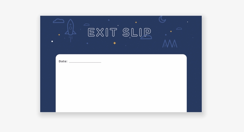 Exit Ticket, transparent png download