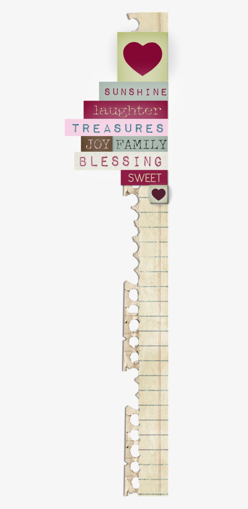 Pretty Journal Blocked Border Freebie For You - Paper, transparent png download