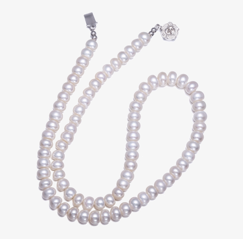 Mother's Day *8-9mm Pearl Necklace Send Mom's Natural - Pearl, transparent png download