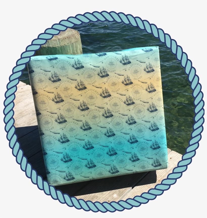 Thar She Blows Gift Wrap - Sea Themed Cornhole Bean Bag Toss Game, transparent png download