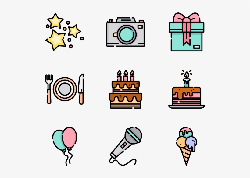 Birthday - Icon, transparent png download