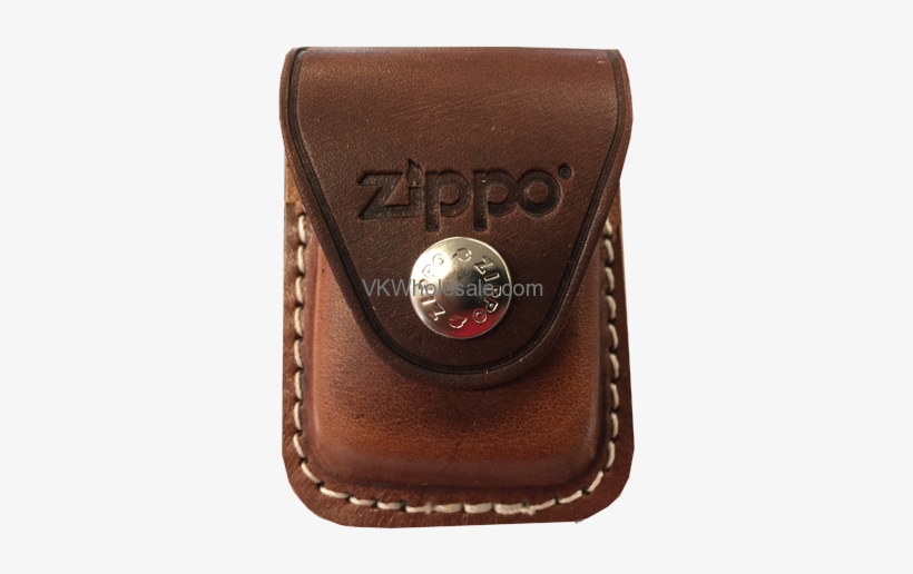 Zippo Lighter Leather Pouch Wholesale - Leather, transparent png download