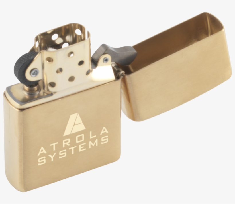 Zippo Lighter Brass - Zippo, transparent png download