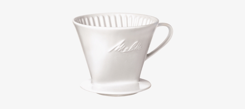 1 Cup Porcelain Pour Over Coffeemaker - Melitta - Porcelain Coffee Filter - 102 Pourover -, transparent png download