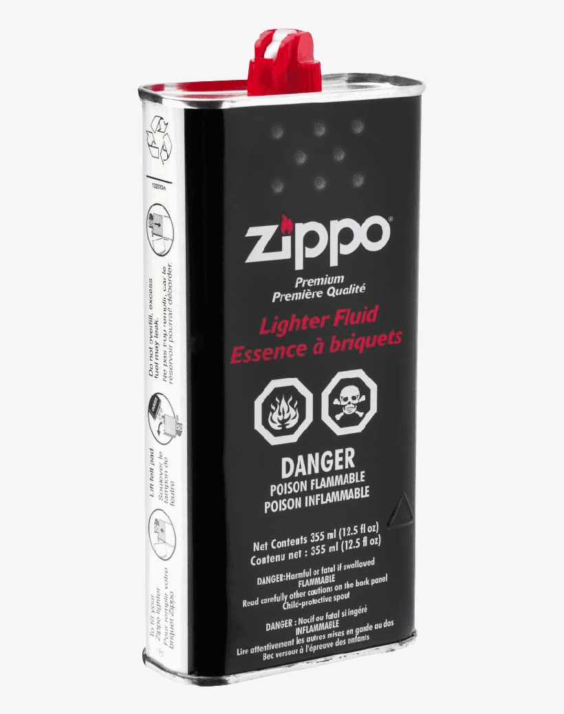 12 Oz / 355 Ml Zippo Fuel Fluid, For All Pocket Lighters Lighter