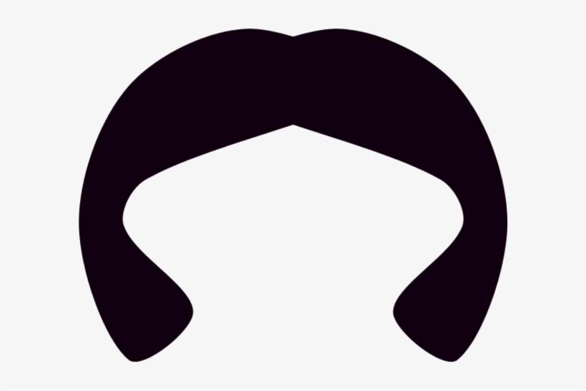Hair - Black Wig Clipart, transparent png download