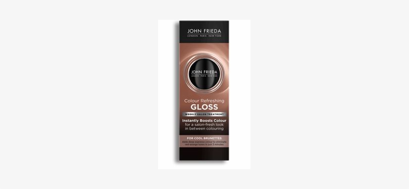 Front - John Frieda Colour Refreshing Gloss For Warm Brunettes, transparent png download