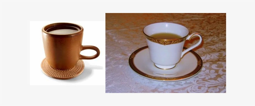 Conversation Between A Coffee Cup And A Tea Cup - Tea Cup, transparent png download