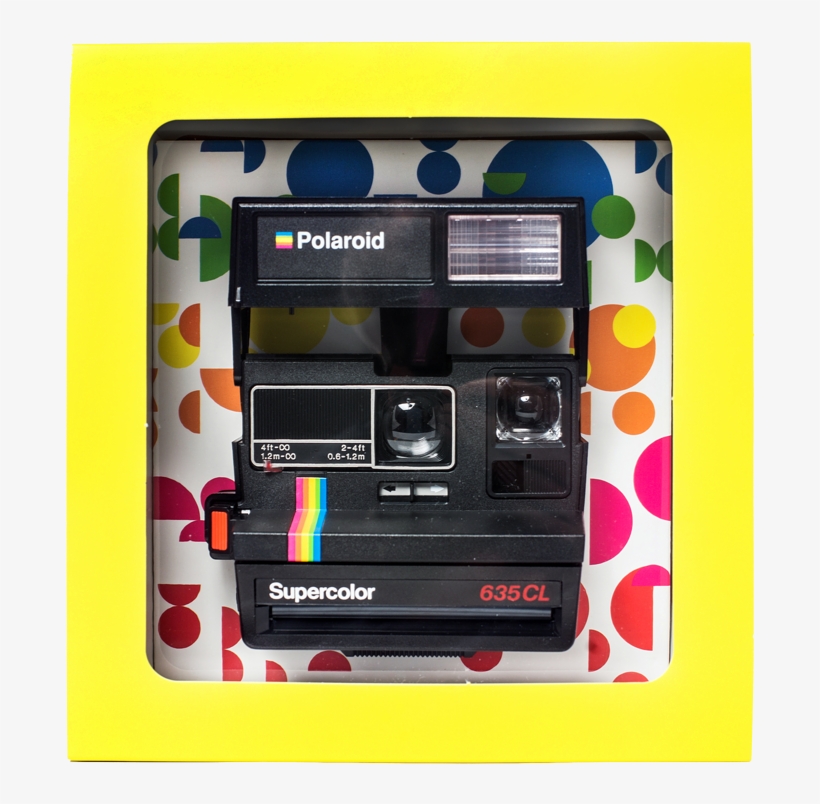 Cámara Polaroid Reacondicionada De Los 80's Con Un - Polaroid Camera, transparent png download