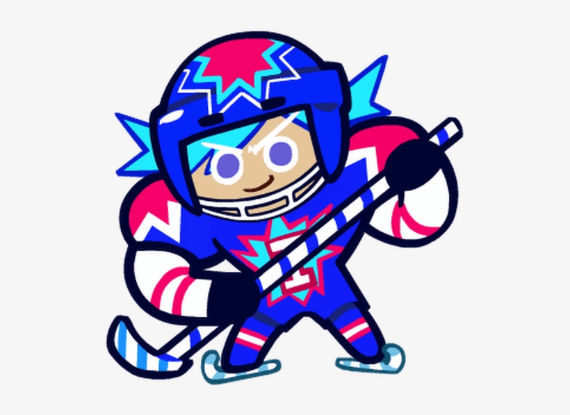 She Is Famous For Her Stubborn Obstacle-destroying - Cookie Run Ice Candy Cookie, transparent png download