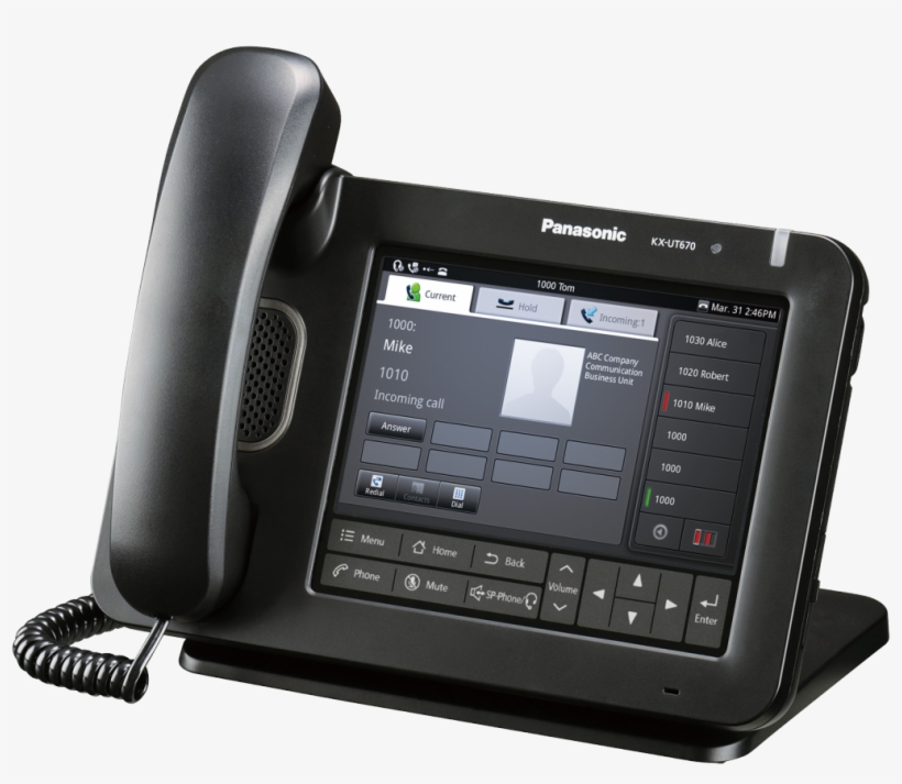 Office Phone Systems Of The Future - Panasonic Dt543, transparent png download