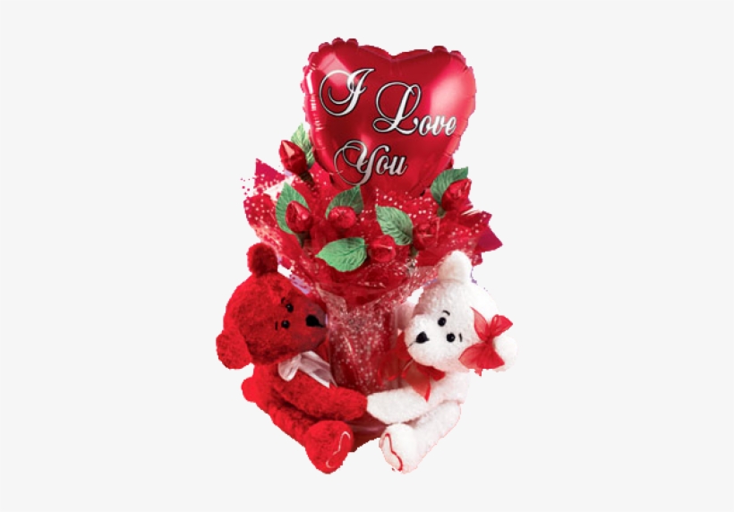 بوكيه ورد عيد الحب, transparent png download