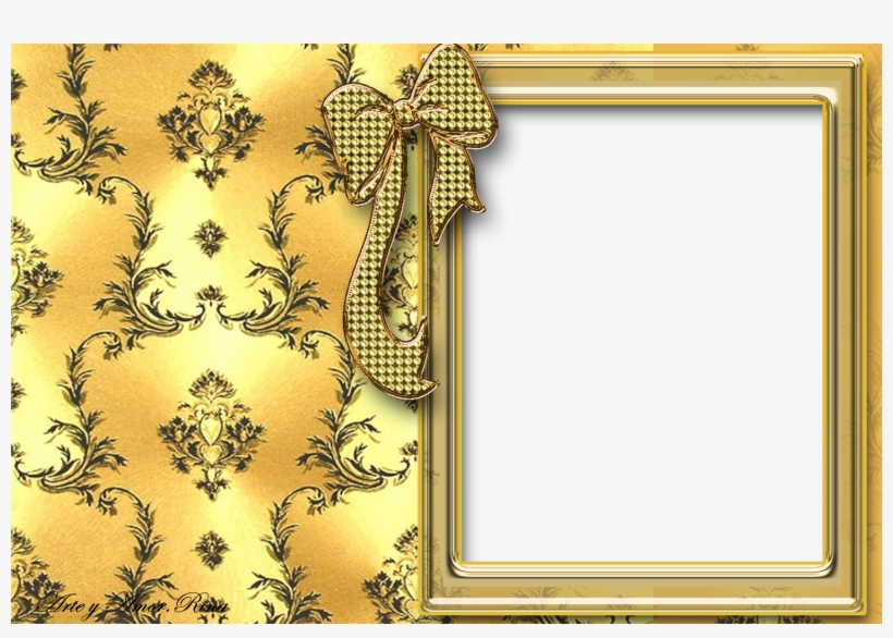 Marcos Dorados Para Photoshop - Picture Frame, transparent png download