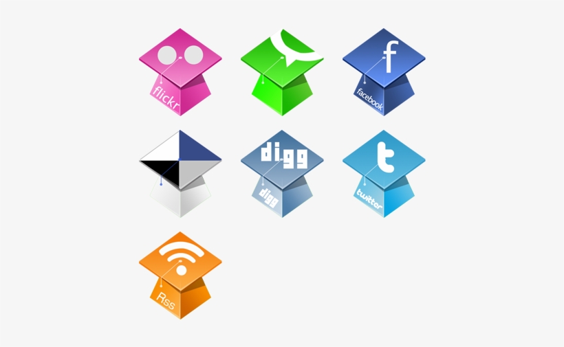 Search - Social Icons, transparent png download