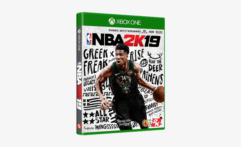 Nba 2k Celebrates 20 Years Of Redefining What Sports - Nba 2k19 Video Game, transparent png download