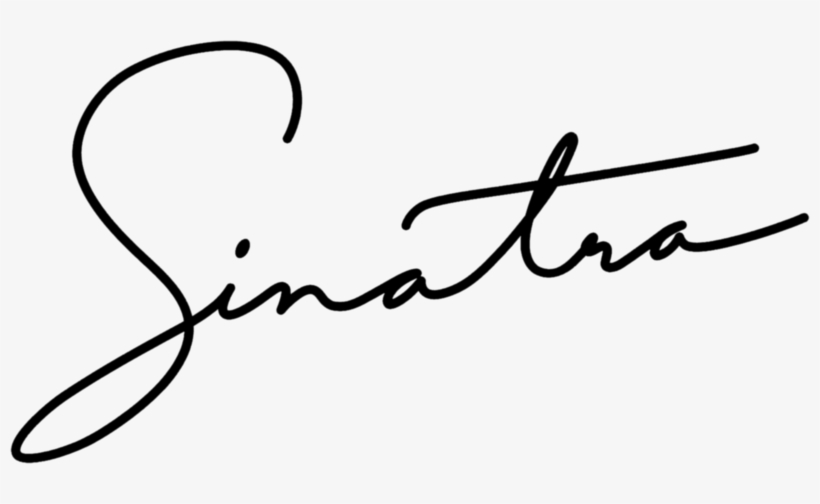 Died In 1998, Frank Sinatra Was One Of The Singers - Frank Sinatra Logo, transparent png download