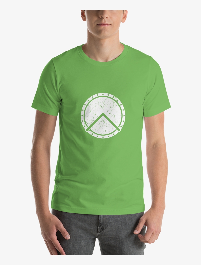 Load Image Into Gallery Viewer, Spartan Shield White, - T-shirt, transparent png download