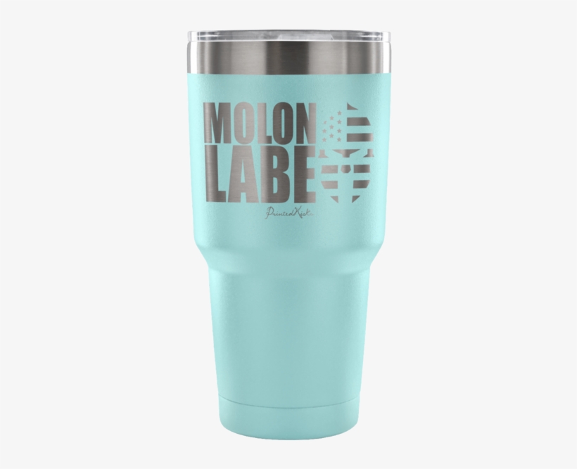 Molon Labe 2nd Amendment Tumbler - Tumbler, transparent png download