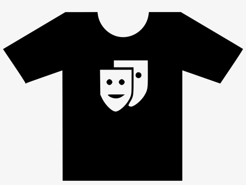Wear Print Theater Mask Comedy Comic Comments - Plus-size Clothing, transparent png download