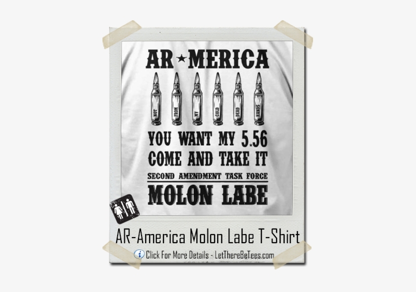 Ar-america Molon Labe - Make Every Hour Happy Hour Engraved 10 Oz Rock Glass, transparent png download