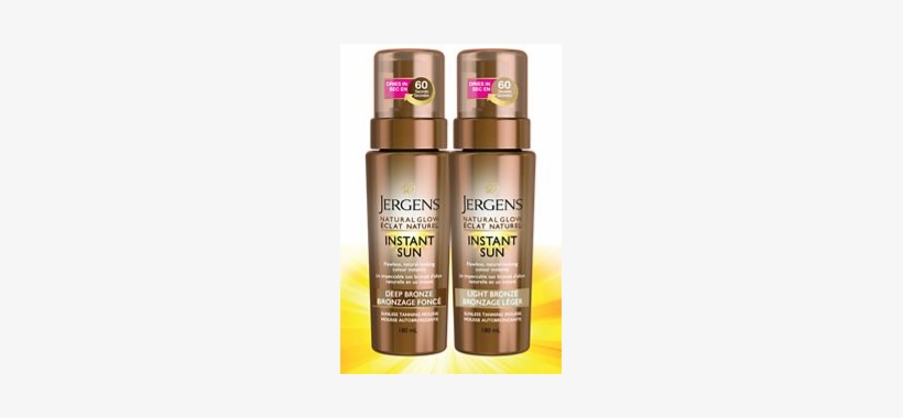 Oil-infused Moisturizer With Refreshing Coconut Oil - Jergens Natural Glow Sunless Tanning Mousse, Instant, transparent png download