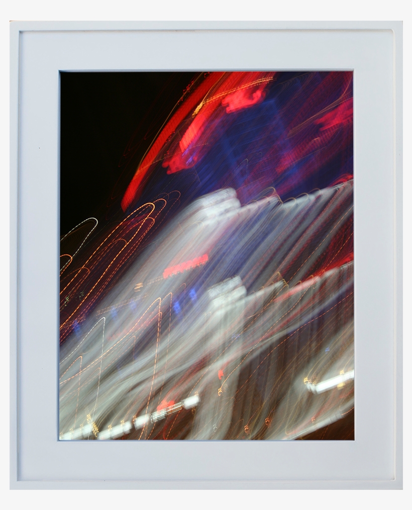 Color Swirls A / Playful Nightlife Dancing Colors / - Picture Frame, transparent png download