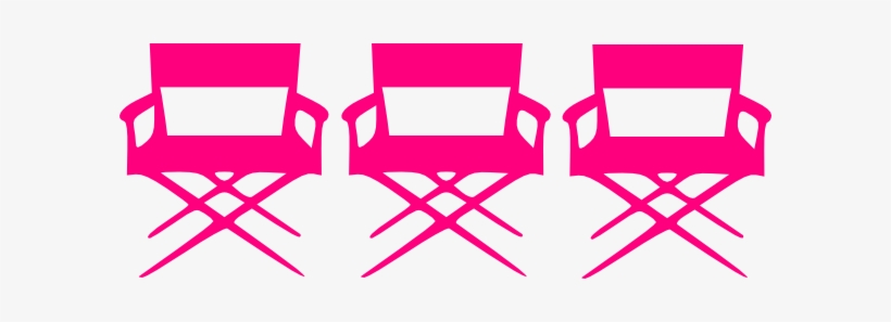 Director Chair Large Clip Art At Vector Clip Art - Directors Chair Clip Art, transparent png download