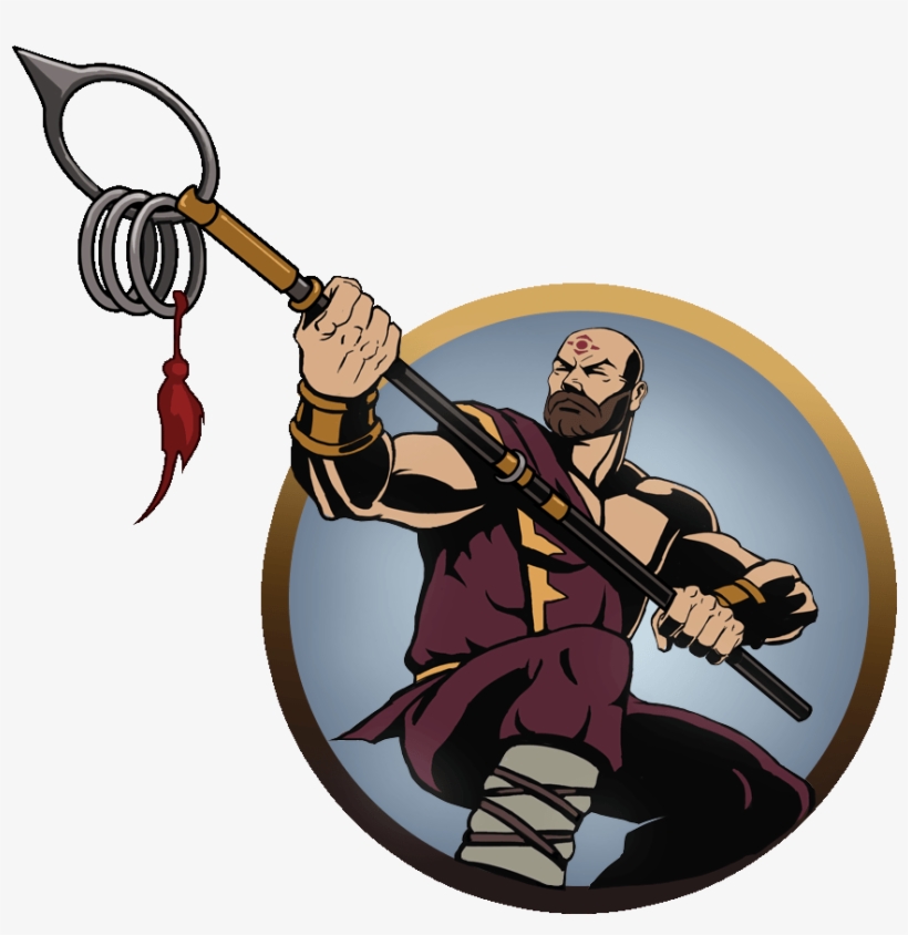 Man Cool Staff - Shadow Fight 2 Fisher, transparent png download