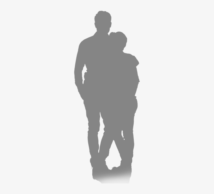 Couple - Silhouette, transparent png download