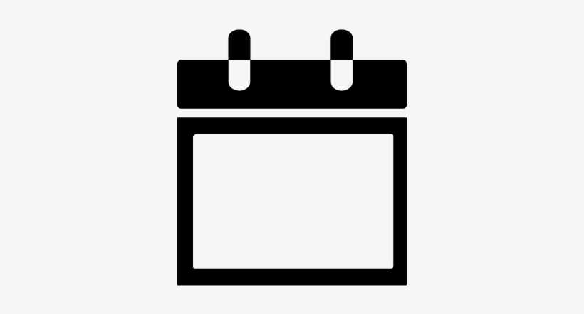 Svg Png - Calendar Icon Transparent, transparent png download