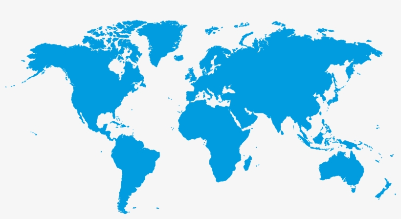 Where We Are - World Map, transparent png download