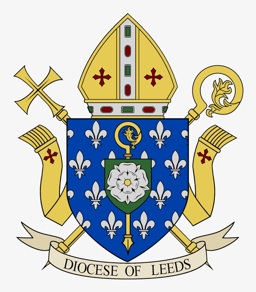 Diocese Of Leeds Coat Of Arms April 2017 - Anglican Diocese Of Leeds, transparent png download