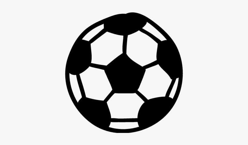 Soccer Ball Hand Drawn Vector - Soccer Ball Icon Png, transparent png download