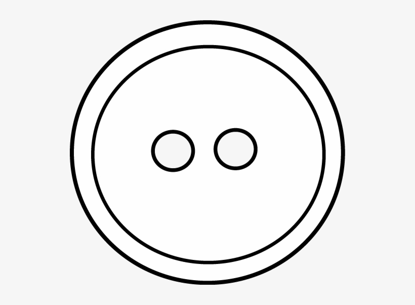 Black - Button Clipart Black And White Png Transparent PNG - 544x522