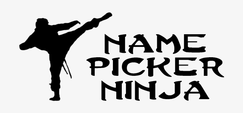 Ninja Logo - Name Picker Ninja, transparent png download