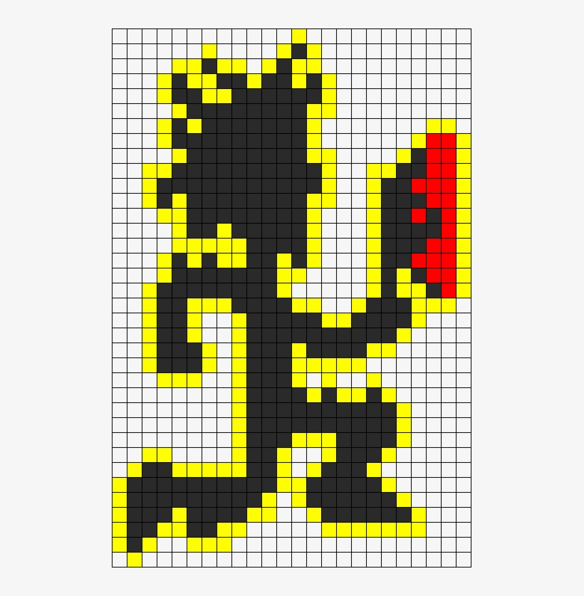 Hatchet Man Square Perler Bead Pattern / Bead Sprite - Hatchet Man Perler Bead, transparent png download
